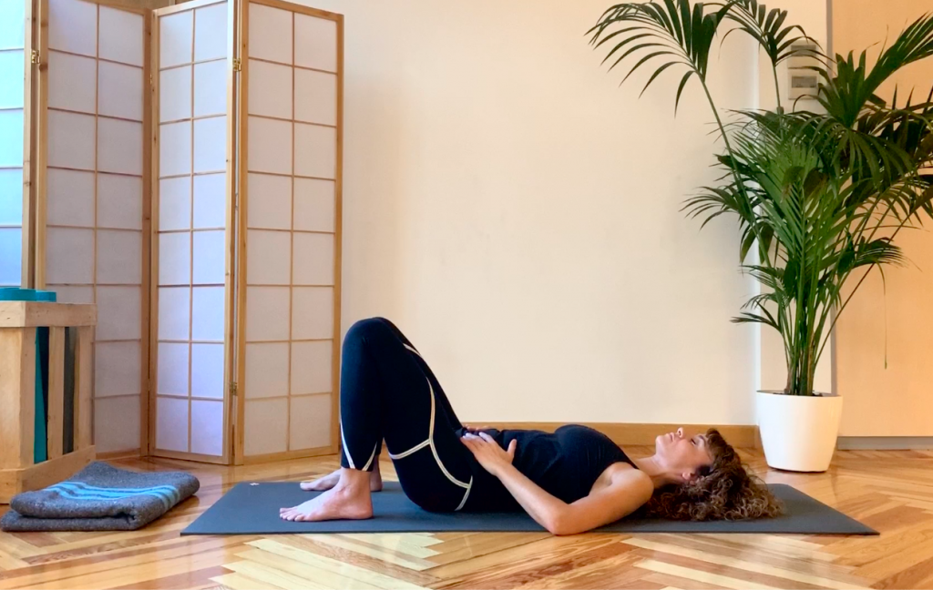 Clase de yoga para espalda